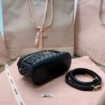 Replica Miu Miu Cosmetic Bag Black