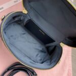 Replica Miu Miu Cosmetic Bag Black - 1:1 premium replica handbag