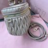 Fake Miu Miu Cosmetic Bag Beige - 1:1 premium replica handbag
