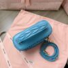 Replica Miu Miu Cosmetic Bag Blue - high-end replica designer purse