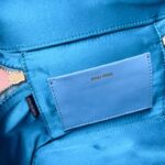 Replica Miu Miu Cosmetic Bag Blue - affordable luxury replica bag
