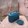 Replica Miu Miu Cosmetic Bag Blue - top-grade luxury bag dupe