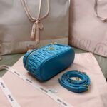 Replica Miu Miu Cosmetic Bag Blue - premium superclone handbag