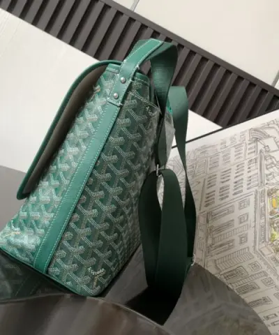 Fake Goyard Capetien Bag Green - elite factory replica handbag