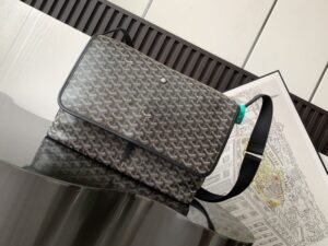 Fake Goyard Capetien Bag Black - top-grade luxury bag dupe