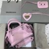 Fake Balenciaga Le City Pink - top-grade luxury bag dupe