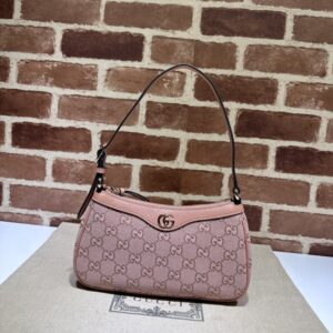 Fake Gucci Ophidia Purses GG Pink - top-grade luxury bag dupe