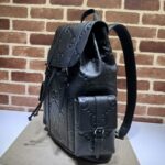 Replica Gucci Medium Backpack Full Black