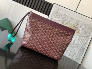 Replica Goyard Conti Pouch Bourdeaux - elite factory replica handbag