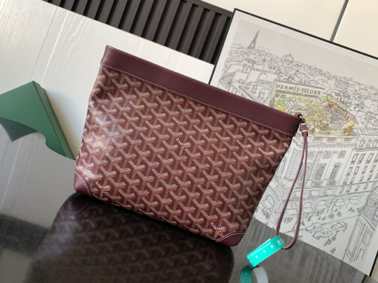Goyard Conti Pouch Bourdeaux - Image 10