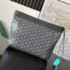 Replica Goyard Conti Pouch Grey - premium superclone handbag