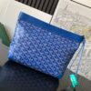 Fake Goyard Conti Pouch Blue - high-quality designer bag dupe