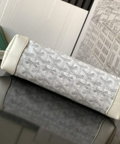 Replica Goyard Conti Pouch White - elite factory replica handbag