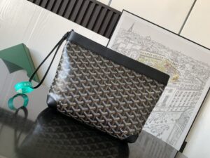 Fake Goyard Conti Pouch Black - premium superclone handbag