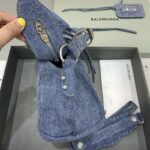 Replica Balenciaga Le City Denim - top-grade luxury bag dupe