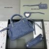 Replica Balenciaga Le City Denim - top-grade luxury bag dupe