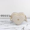 Fake Gucci Interlocking G Mini Heart White - top-grade luxury bag dupe