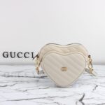 Replica Gucci Interlocking G Mini Heart White