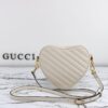 Fake Gucci Interlocking G Mini Heart White - top-grade luxury bag dupe