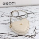 Replica Gucci Interlocking G Mini Heart White