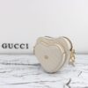 Fake Gucci Interlocking G Mini Heart White - high-end replica designer purse