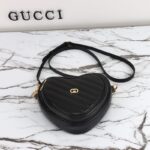 Replica Gucci Interlocking G Mini Heart Black