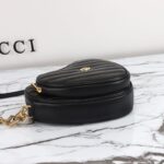 Replica Gucci Interlocking G Mini Heart Black