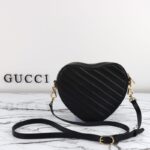 Replica Gucci Interlocking G Mini Heart Black