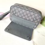 Αντίγραφο Gucci Ophidia GG Clutch Grey - τσάντα σχεδιαστή υψηλής ποιότητας, αντίγραφο