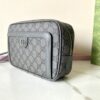 Replica Gucci Ophidia GG Clutch Grey - ultra-realistic fake purse