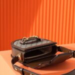 Replica Gucci Horsebit 1995 Semi – Circular Canvas