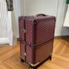 Replica Goyard Bourget Travel Suitcase Bordeaux - elite factory replica handbag