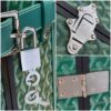 Fake Goyard Bourget Travel Suitcase Green - high-end replica designer purse