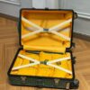 Fake Goyard Bourget Travel Suitcase Green - elite factory replica handbag
