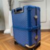 Replica Goyard Bourget Travel Suitcase Blue - best quality fake designer bag