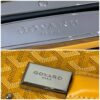 Replica Goyard Bourget Travel Suitcase Yellow - ultra-realistic fake purse