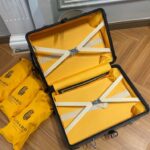 Replica Goyard Bourget Travel Suitcase Black