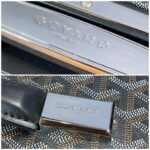 Replica Goyard Bourget Travel Suitcase Black