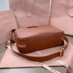 Replica Miu Miu Arcadie Brown - high-end replica designer purse