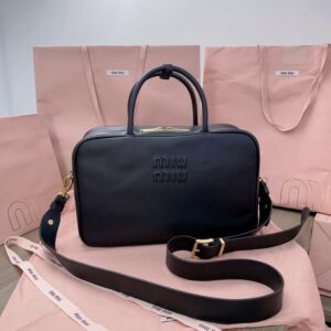 Replica Miu Miu Arcadie Black - 1:1 premium replica handbag