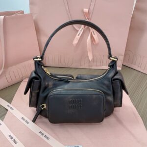 Fake Miu Miu Nappa Pocket Bag - top-grade luxury bag dupe
