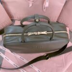 Replica Miu Miu Arcadie Small Full Grey - high-end replica designer purse