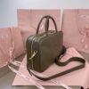 Replica Miu Miu Arcadie Small Full Grey - top-grade luxury bag dupe
