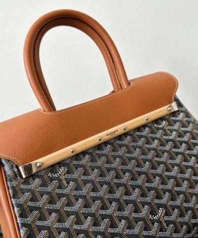 Fake Goyard Saigon Tote Brown - premium superclone handbag