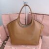 Fake Miu Miu Ivy Tote Brown - best quality fake designer bag