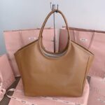 Replica Miu Miu Ivy Tote Brown
