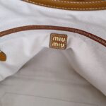 Replica Miu Miu Ivy Tote Brown