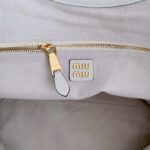 Replica Miu Miu Ivy Tote White