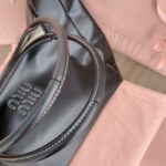 Replica Miu Miu Ivy Tote Black