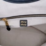 Replica Miu Miu Ivy Tote Black